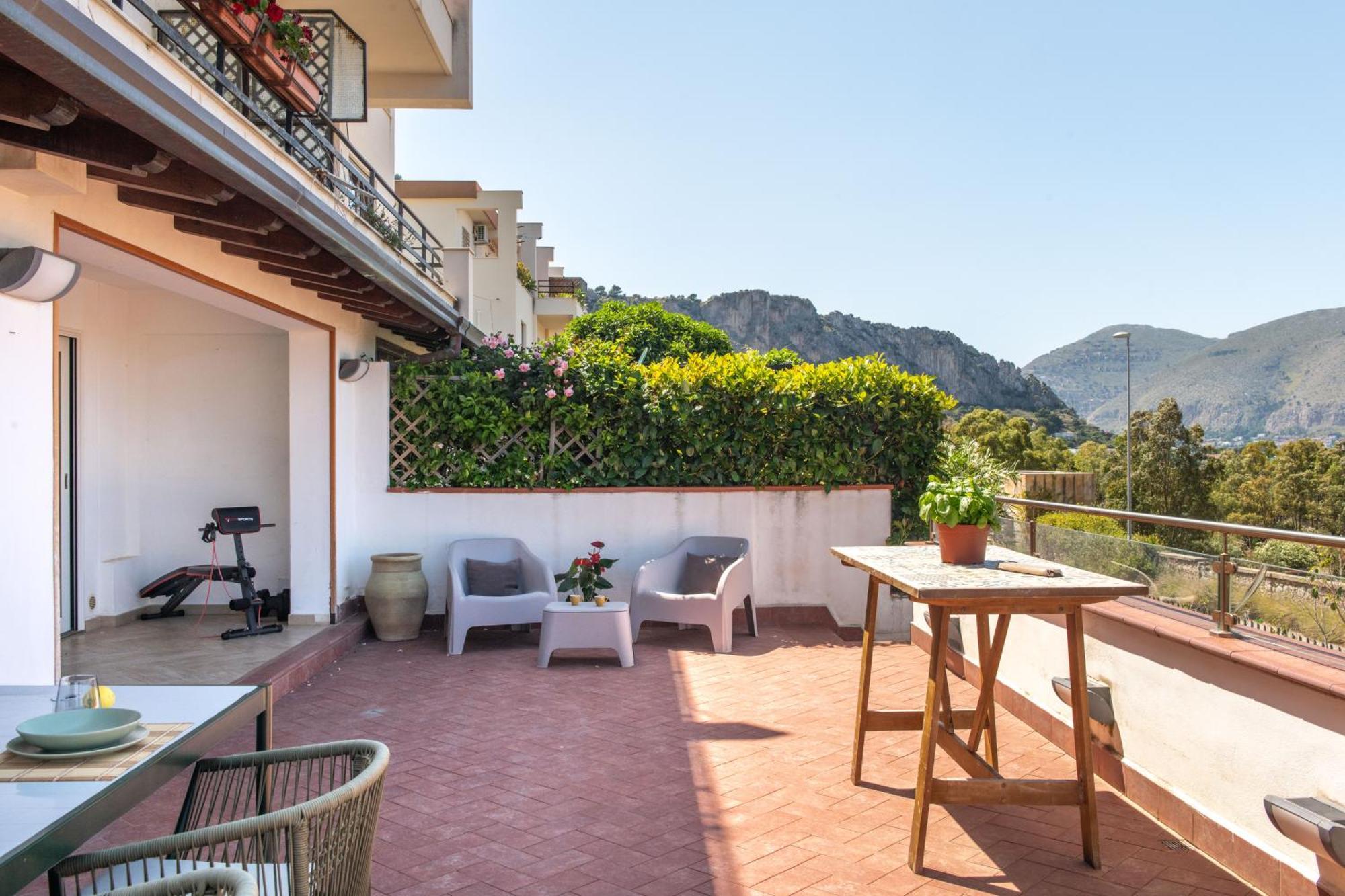 Villa Mondello Vista Mare Exterior photo